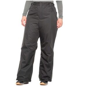 ZeroXposur Womens Black Snowboard Ski Winter Snow Pants Plus‎ Size 2X NWT
